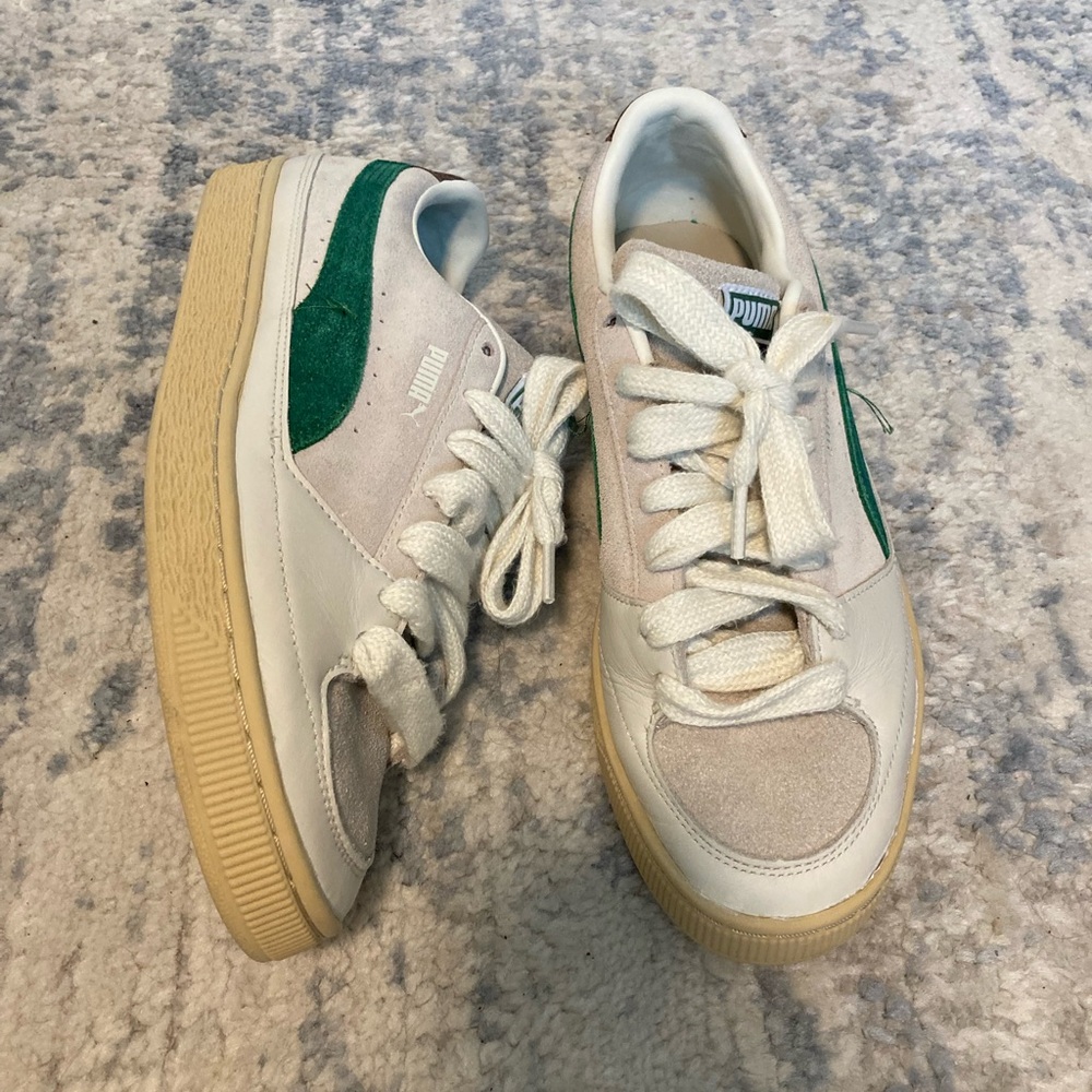 Rhude x Puma Suede 'White Juniper’